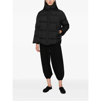 Max Mara Studio Zona Down Jacket In Black