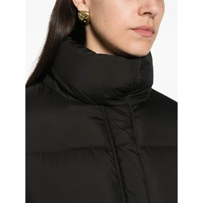 Max Mara Studio Zona Down Jacket In Black