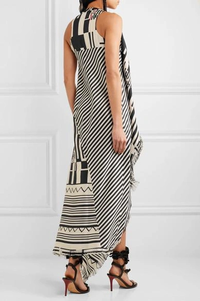 Shop Etro Printed Silk Maxi Dress