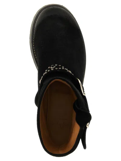 Second / Layer Second/layer 'rider' Ankle Boots In Black