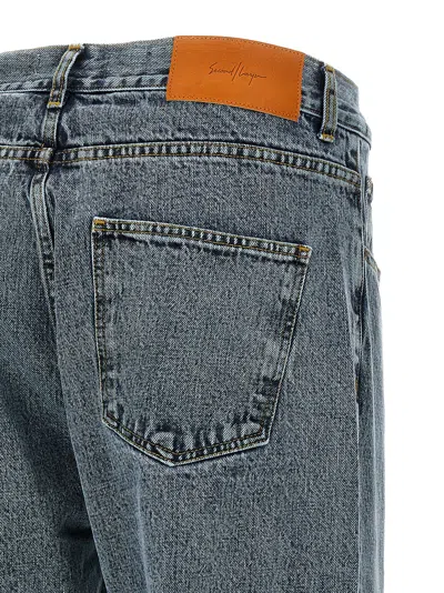 Second / Layer Second/layer 'big Papi' Jeans In Blue
