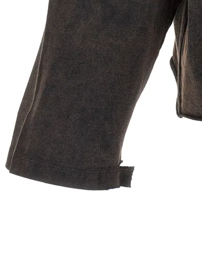 Second / Layer Second/layer 'skull' T-shirt In Brown