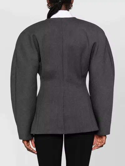 Jacquemus Blazer In Gray