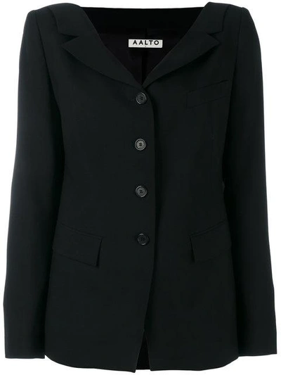 Shop Aalto Buttoned Jacket - Black