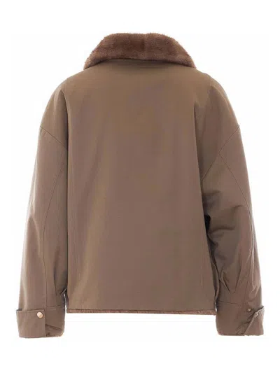 Bully Parka - Beis In Brown
