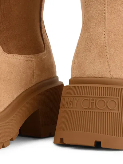 Jimmy Choo Tamia 70 Suede Chelsea Boots In Multi