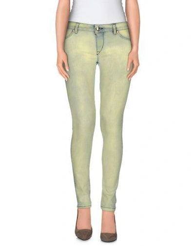 Shop Just Cavalli Jeans In Light Green