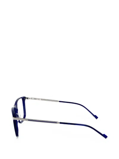 Zeiss Rectangle-frame Glasses In Blue