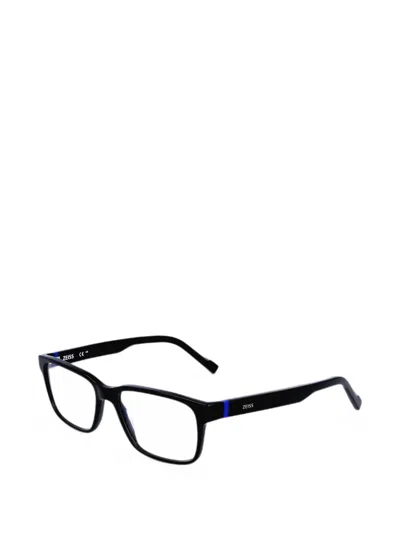 Zeiss Rectangle-frame Glasses In White