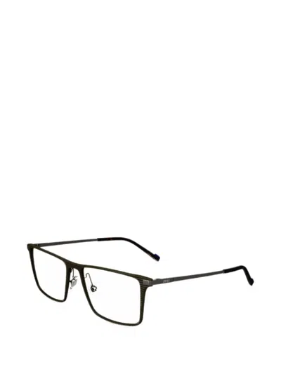 Zeiss Rectangle-frame Glasses In Black