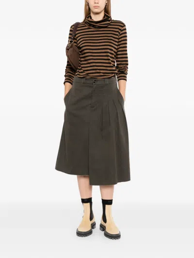 Agnès B. Transformable T-shirt In Brown