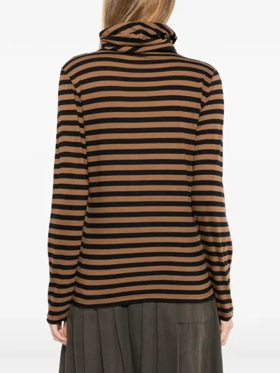 Agnès B. Transformable T-shirt In Brown
