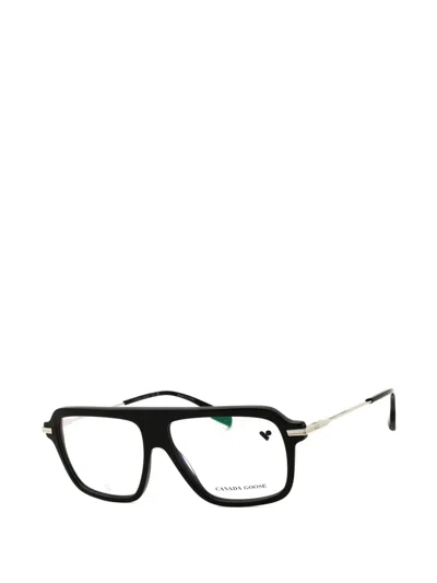 Canada Goose Rectangle-frame Glasses In Green