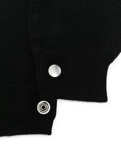 Rick Owens Press-stud Fingerless Gloves In Pattern