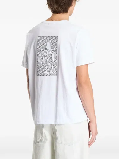 Dime Grid Graphic-print T-shirt In Multi