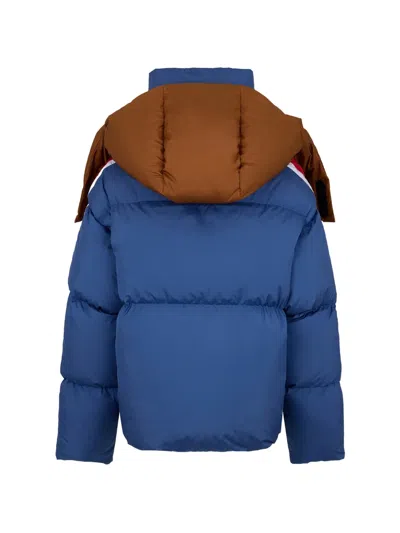 Dsquared2 Padded Oversized Jacket In Blue