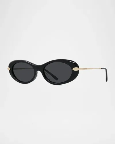 Givenchy Bold 52mm Oval Sunglasses In Multi
