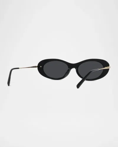 Givenchy Bold 52mm Oval Sunglasses In Multi