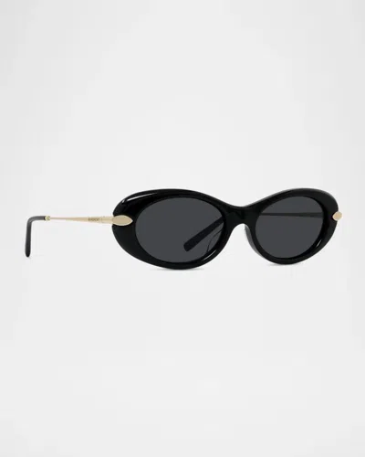 Givenchy Bold 52mm Oval Sunglasses In Multi