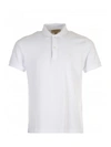 BURBERRY Burberry Cotton Polo Shirt,3955994OXFORD:ABOWN:WHITE