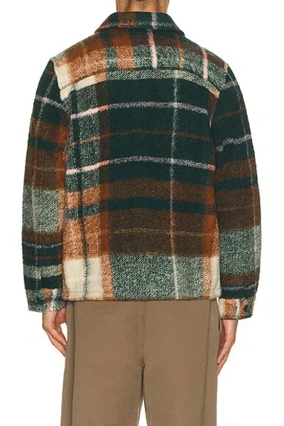 Percival Knowles Check Overshirt In Check
