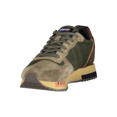 Blauer Green Polyurethane Men's Sneaker In Green