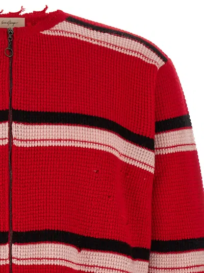 Second / Layer Second/layer 'friends' Sweater In Red