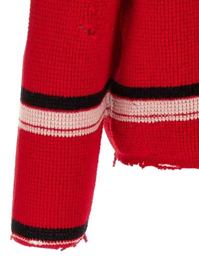 Second / Layer Second/layer 'friends' Sweater In Red