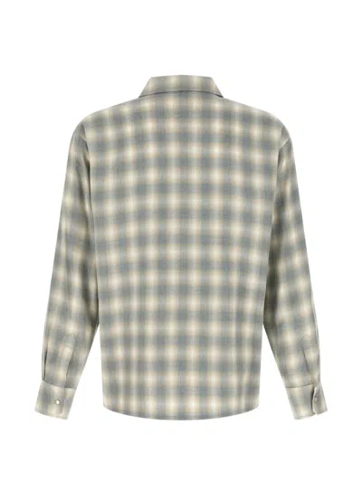 Second / Layer Checked Shirt In Green