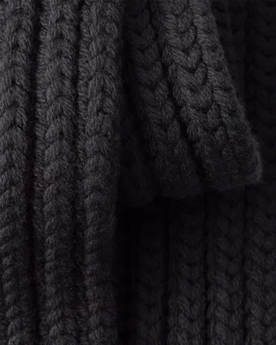 Prada Wool Scarf In Black