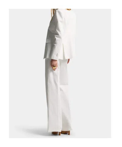Dsquared2 Peak-lapel Suit In White