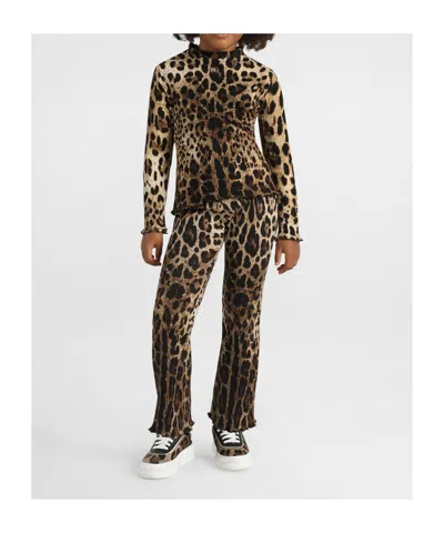 Dolce & Gabbana Leopard-pattern Top In Multi