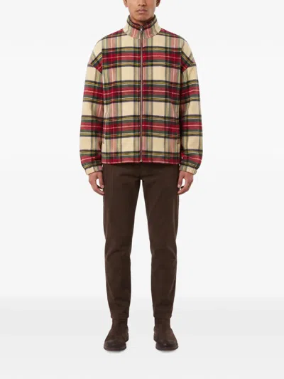 Darkpark Aj Tartan-pattern Checked Zip-up Jacket In Multi