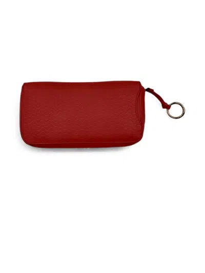 Zanellato Patterned Wallet In Red
