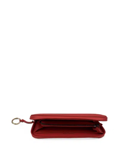 Zanellato Patterned Wallet In Red