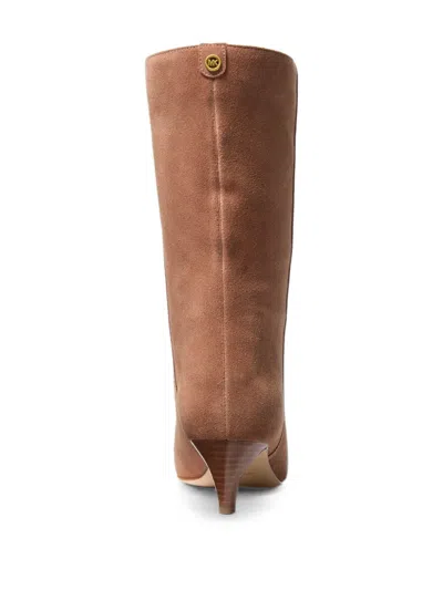 Michael Kors Daniela Suede Boots In Multi