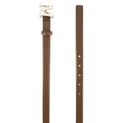 Max Mara Belt In Brown