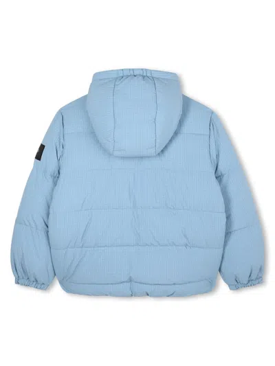 Marc Jacobs Reversible Polyamide Down Jacket In Blue