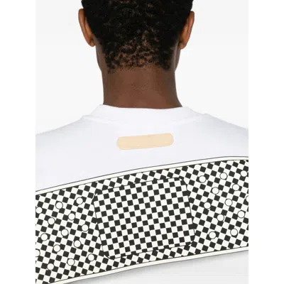 Pdf Checkered Graphic Print T-shirt In Multi