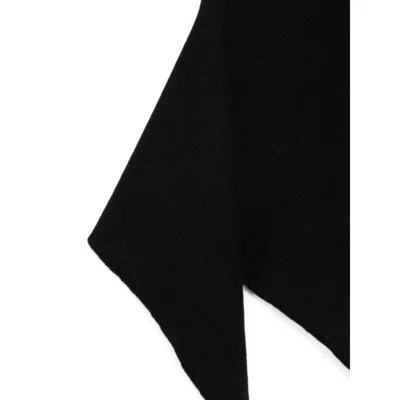 Lisa Yang Cashmere Triangular Scarf In Black