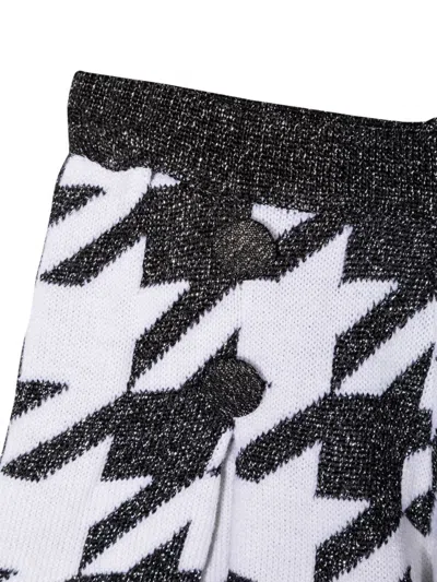 Simonetta Acetate Blend Bermudas In Black