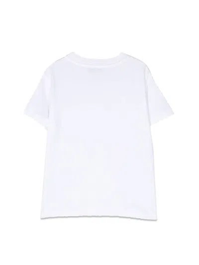 Fay Mini Stylish Cotton T-shirt For Boys In White