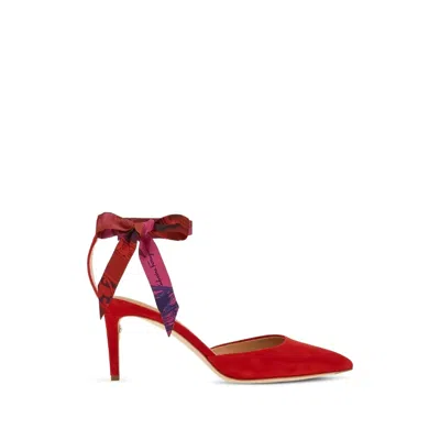 Ferragamo Pump In Red