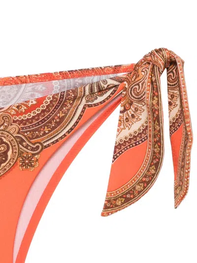Zimmermann Mahon Bikini Bottom In Orange