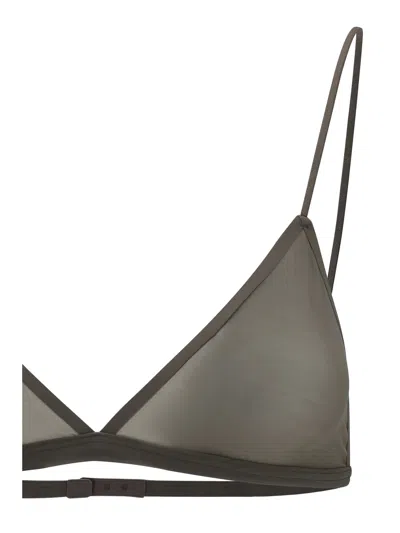 Calvin Klein Ruby Triangle Bra In Green
