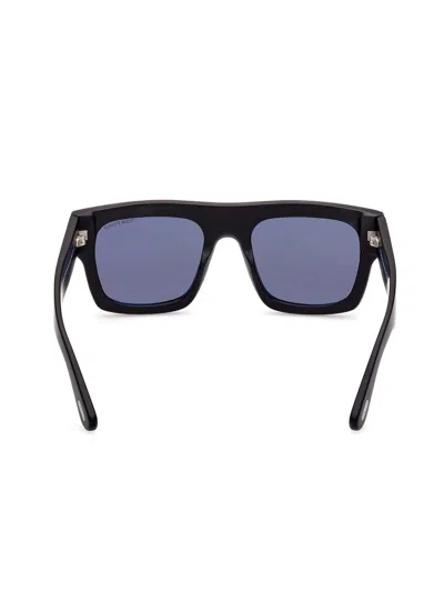 Tom Ford Rectangle-frame Sunglasses In Black