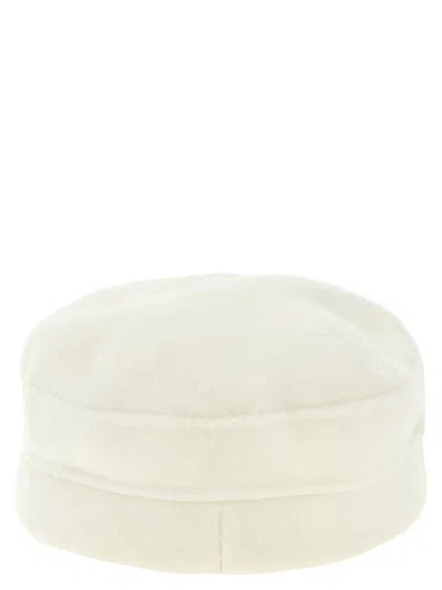 P.a.r.o.s.h Wool Hat In White