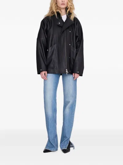 Anine Bing Sandy Jacket In Black