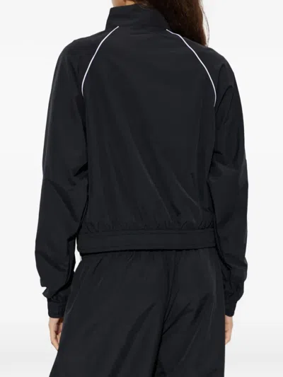 Lacoste Piped Performance Track Jacket In Black