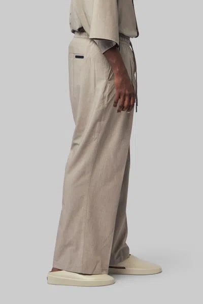 Essentials Pleat Front Drawstring Pant In Nude